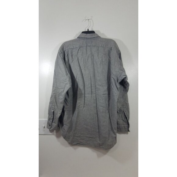 Polo Ralph Lauren Mens Size Large Shirt Houndstooth Button-Down Flannel Cotton - Picture 13 of 13